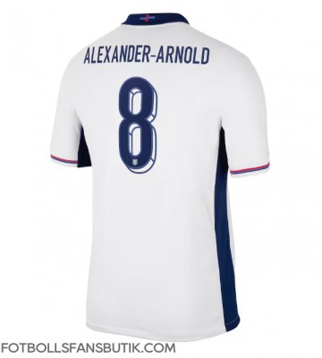 England Alexander-Arnold #8 Replika Hemmatröja EM 2024 Kortärmad